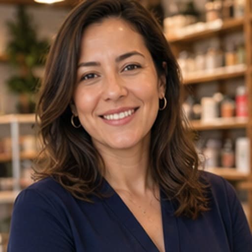 Foto ficticia de perfil de Carla Mendes