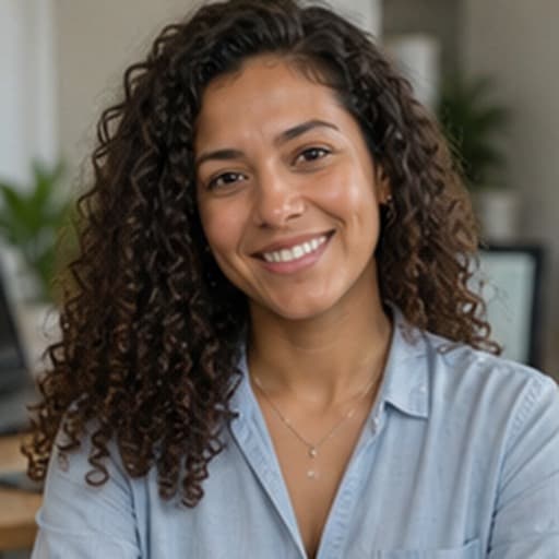 Foto ficticia de perfil de Juliana Reis